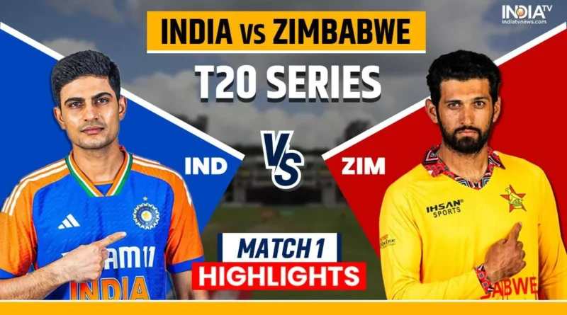 zimbabwe national cricket team vs india national cricket team match scorecard